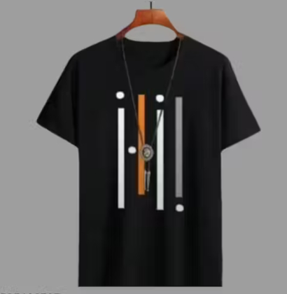 Men's Classic Round Neck T-Shirt Black