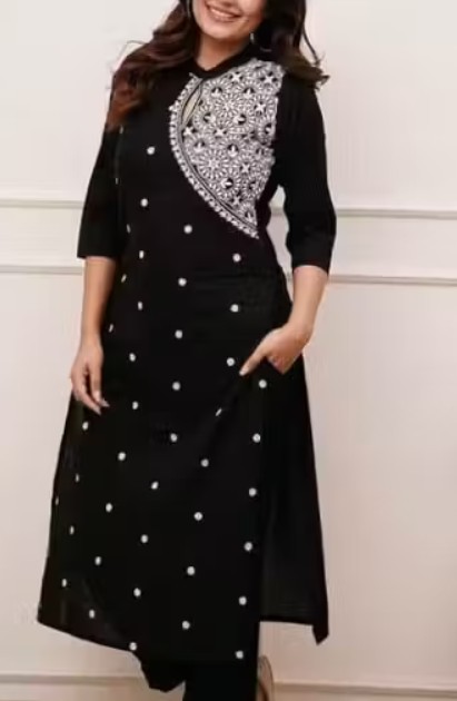 black kurti full photo