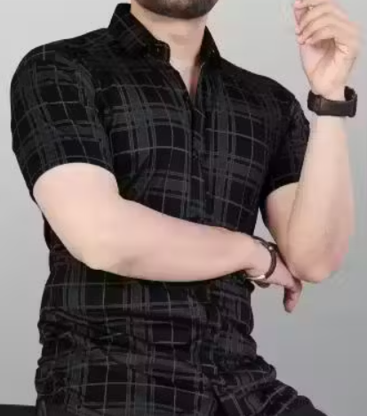 black shirt