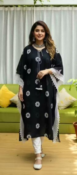 black kaftan - View 1