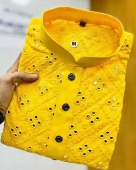 yellow-mirror-kurta
